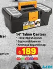14 İNÇ TAKIM ÇANTASI 14 İNÇ TAKIM ÇANTASI